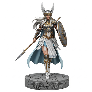 Statuetta Personalizzata in PVC 3D di Valkyria Chronicles, Modello da Collezione, Ornamento da Scrivania - Product Image 1