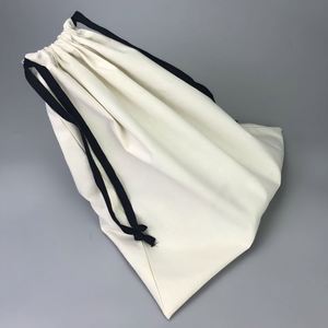 Hot Sales Customized Lightweight Jewelry Reusable Cotton Drawstring Canvas Gift <b>Bag</b> Shoes <b>Dust</b> <b>Bag</b> - Product Image 2