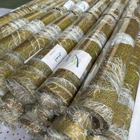 Nappes en PVC transparent argenté effet laser, rouleaux de nappes en vinyle pour mariages et fêtes