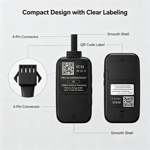 TrackerKing 4G GNSS Terminal Véhicule Intelligent Traceur GPS Localisateur Dispositif de Suivi Filaire pour Flotte de Transport EC33 - Product Image 3