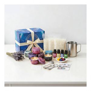 Boîtes à bougies de luxe personnalisées avec logo pour pots de marque, mélange de soja aromatique, série de présentation pour la vente au détail - Product Image 6