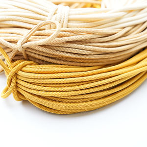 مبيع بالجملة مجدول من القطن الملون بحبل مكرمي للحقائب والملابس والأحذية - Product Image 3