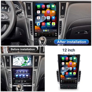 Écran Stéréo Tesla Android 15 de 12,1'' avec Carplay pour Infiniti Q50 Q50S Q60 Q60S 2014-2020 Autoradio Multimédia GPS Navi Unité Centrale - Product Image 3