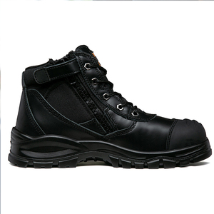 DSF53 Men cow Leather safety Work Boots Waterproof All Seasons Safety <b>Hiking</b> Boots with Steel Toe <b>Cap</b> and Anti Stab Sole - Product Image 4