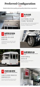 Maßgefertigter HNRB Ape Coffee Bar Tuk Tuk Food Trailer Elektrisches Dreirad Snack-Food Mobile Bar aus Edelstahl mit 1 Jahr Garantie zum Verkauf - Product Image 5