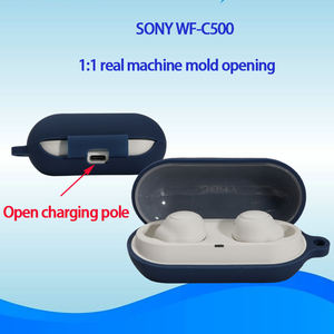 Vente en gros d'usine écouteurs de haute qualité étui de protection en silicone pour étui <span class=keywords><strong>WF</strong></span>-<span class=keywords><strong>C500</strong></span> SONY - Product Image 2