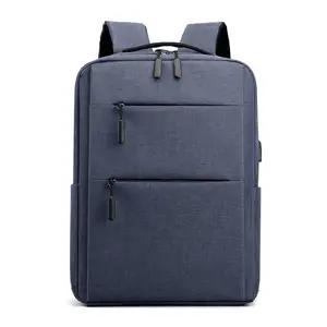 Hot Sale Durable Waterproof Nylon Computer Bags Multi-Layer Multi-functional Portable Business 15.6 Inch Men Laptop Backpack