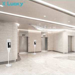 Gel de pantalla táctil y libre de Spray conjunto montado <span class=keywords><strong>el</strong></span>éctrica automática de cartón de soporte de la mano desinfectante de manos en <span class=keywords><strong>el</strong></span> piso - Product Image 2