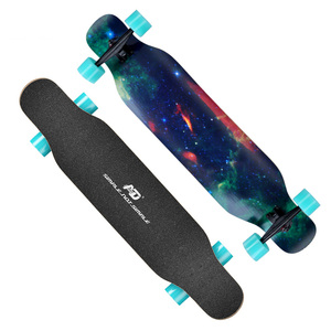 Longboard Completo in Acero Canadese e Russo con Ruote in PU per Surf Skateboard - Product Image 2