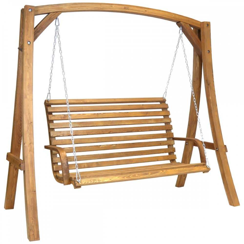 Wooden Swings for Adults Durable Outdoor Indoor Solutions