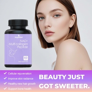 Aeglewell Ultimate NAD+ 60 capsules, peptides de collagène multiples, soins de la peau, compléments alimentaires pour le marché américain - Product Image 6
