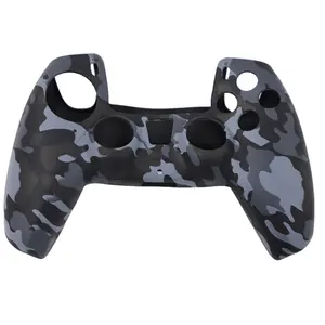 Camouflage Case Cover Voor PS5 Game Controller Handvat Mouw Siliconen Beschermhoes