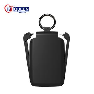 Batterie externe portable personnalisée avec mini chargeur porte-clés 4000 mAh/2000 mAh, fonction PD, type électrique pour téléphone - Product Image 1