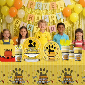 Lindos globos <span class=keywords><strong>de</strong></span> fiesta <span class=keywords><strong>de</strong></span> cumpleaños <span class=keywords><strong>de</strong></span> perro <span class=keywords><strong>Beagle</strong></span> Spike, decoraciones para el primer cumpleaños <span class=keywords><strong>de</strong></span> cachorros, suministros <span class=keywords><strong>de</strong></span> vajilla, suministros <span class=keywords><strong>de</strong></span> fondo retro DIY - Product Image 3