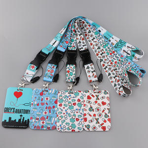تصميمات جديدة ، سلاسل مفاتيح للطبيب والممرضات ، اسهم مع حامل معرف ، وحامل - Product Image 1