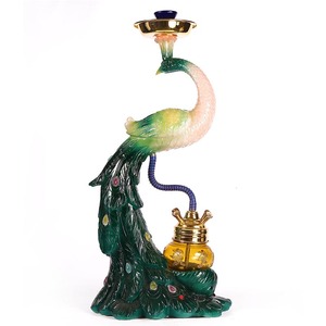 China Suppliers Star Led Lights bar Smoking Pipes Night Club Furniture Peacock Hookah hoka Huka <strong>Sheesha</strong> - Product Image 1