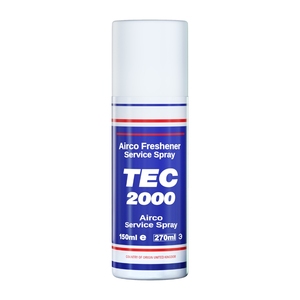 Spray de service rafraîchissant pour climatiseur professionnel TEC 2000, développé pour la désodorisation des aérateurs et le traitement de l'air intérieur - Product Image 1