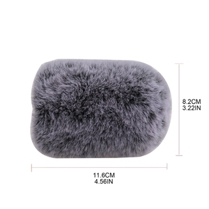 Chat mort Microphone pare-brise manchon manchon mousse pour AT2020 AT2035 micro mousse Pop <span class=keywords><strong>filtre</strong></span> éponge micro couverture enregistrements clairs DXAC - Product Image 3