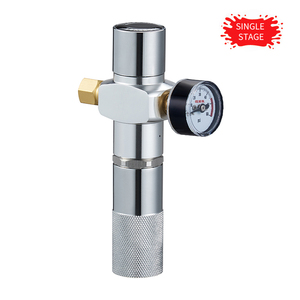 Toptan Pirinç+AL Mini Tek Kademeli CO2 Regülatörü Dişsiz Gaz Tüpü Maks Giriş Hava Basıncı 3000psi Basınç Regülatörü - Product Image 2