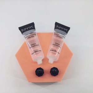 Tube cosmétique transparent de luxe pour crème de fond de teint, maquillage, crème BB/CC, emballage PCR privé. - Product Image 4