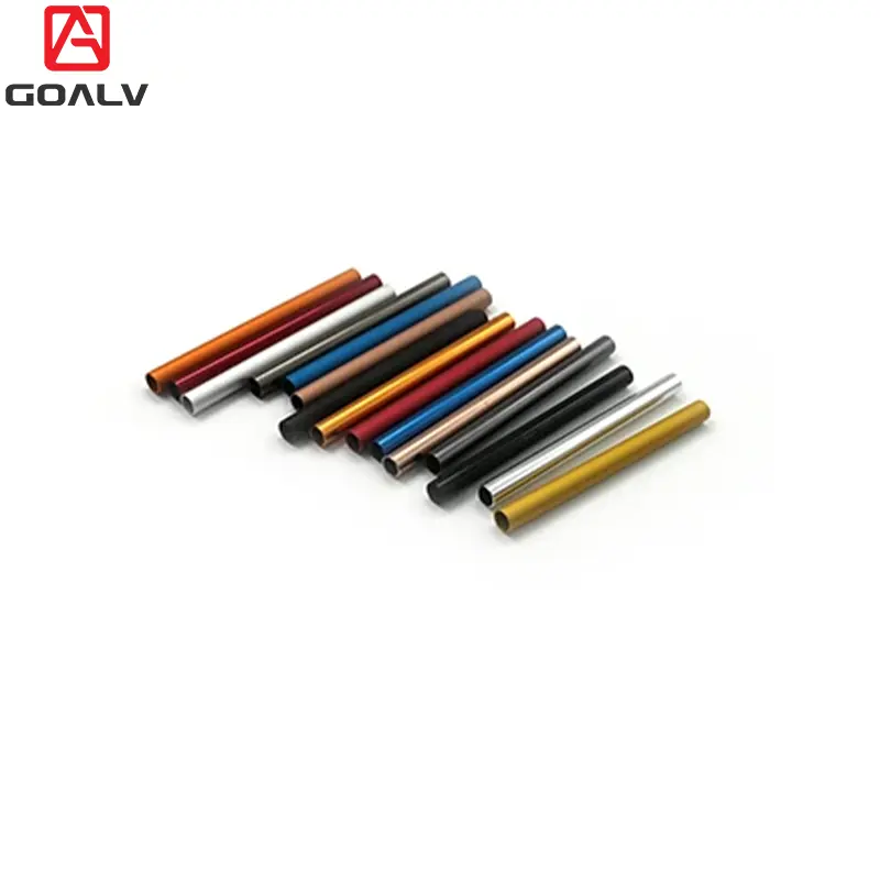 Custom Colourful Cold Drawn Collapsible 20Mm 2024 6061 T6 Tube All Kinds Of Anodized Aluminum Pipe