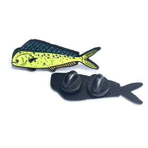 Pin de Metal Esmaltado Suave con Diseño de <span class=keywords><strong>Peces</strong></span> Variados, <span class=keywords><strong>Precio</strong></span> de Fábrica, Personalizado, para Regalos y Souvenirs - Product Image 2