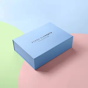 Scatola di stampa logo personalizzato di lusso eco friendly scatola di carta per vestiti di imballaggio