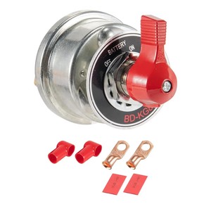 1 Set Interruttore Staccabatteria ad Alta Corrente 300A, Interruttore Isolatore di Alimentazione Master 300A per Auto, Veicoli, Camper, Barche - Product Image 4