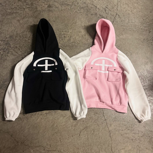Sweat à capuche pour hommes, personnalisé, style streetwear, imprimé anime, grammage lourd, DTG, avec strass, graphique vieilli, délavé à l'acide, pour fabricants de vêtements - Product Image 1