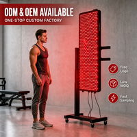 ZKM Nouveau design magnifique panneau de luminothérapie rouge 3000W haute puissance LED pour centre de fitness et spa bien-être