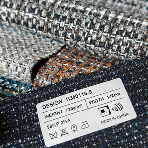 Respirant Rétro Ethnique Satin Tissu Maison Textile Déco <span class=keywords><strong>Paris</strong></span> Hollande Inspiré Turquoise Fauteuil Canapé Tissé Ignifuge - Product Image 6