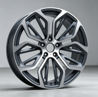 Jantes en alliage d'aluminium JWYC neuves de 20 pouces pour X5/X6, avant/arrière, 5x120 PCD, jantes forgées sur mesure