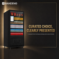 BANDENG 6610SS 10T Unité de vente combinée boissons et snacks, conçue pour l'exploitation quotidienne en commerce de détail, avec un démontage et un montage faciles.