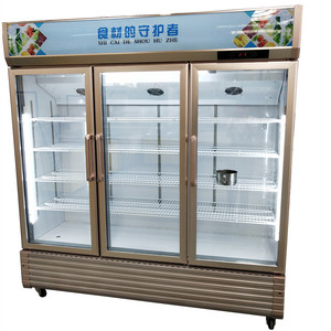 <span class=keywords><strong>Congélateur</strong></span> <span class=keywords><strong>vertical</strong></span> pour supermarché, <span class=keywords><strong>congélateur</strong></span> commercial à 3 portes vitrées, <span class=keywords><strong>vitrine</strong></span> réfrigérée pour aliments surgelés - Product Image 3