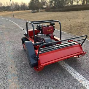 <span class=keywords><strong>Tondeuse</strong></span> à gazon à fléaux 800 mm 1000 mm 1200 mm RC <span class=keywords><strong>Tondeuse</strong></span> à gazon robotisée à chenilles diesel pour la coupe de l'herbe - Product Image 3