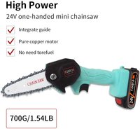 Cisailles à tailler vertes de 4 pouces, Mini tronçonneuse pour coupe de branche d'arbre, à manche supérieure, bon marché