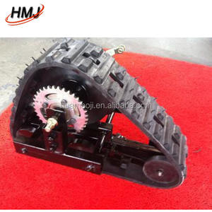 360mm système de chenille En Caoutchouc de véhicule de plage, les chenilles en caoutchouc pour VTT/UTV/<span class=keywords><strong>DTV</strong></span> - Product Image 2