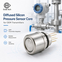 Capteur de pression à silicium diffusé, 4-20 mA, précision 0,5 % FS pour transmetteurs de pression OEM