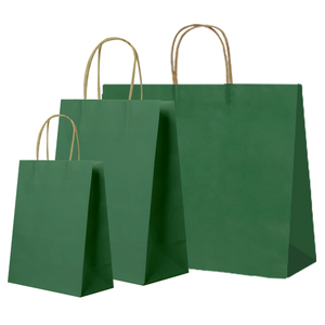 Bolsa de Papel Kraft con Asa para Regalos y Compras, Precio Económico, al por Mayor - Product Image 1