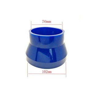 Reductor de tubo de admisión de PVC azul de 3 a 4 pulgadas para actualización del sistema de admisión de aire del coche - Product Image 5