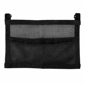 Ping Pong Equipment Storage Net Black Nylon Portable Sports Accessory Bag For Table Tennis Gear Organization - Product Image 1