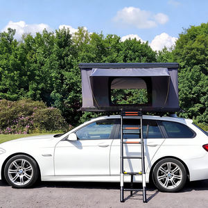 Carpa de techo rígida de lujo para acampar, con una habitación, para exteriores, tipo Dachzelt, para coche. - Product Image 5
