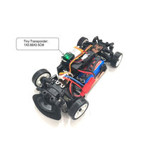 Système de chronométrage infrarouge Easylap Robitronic en plastique, 4 pièces, détecteur de tours précis pour voitures RC, minuteur pour voitures RC
