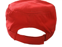 Chapeau de Sport plat en coton de haute qualité pour hommes couleur unie Style Safari broderie 3D pour les voyages en plein air scènes de cyclisme décontractées