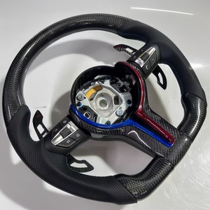 Volante de Fibra de Carbono Personalizado para Modelos M3/X5/X3/X1, Estilo Deportivo, Alta Calidad, Diámetro Estándar OE - Product Image 2