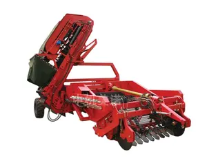 Automatic double rows Potato digger combine Harvester