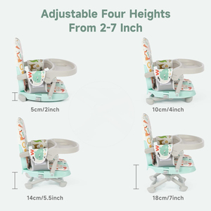 Hot Selling Adjustable Foldable Baby Booster <b>Chair</b> for <b>Dining</b> with Safe Use and Portable Design Ideal for Home and Restaurants - Product Image 2