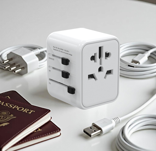 Portable 20W PD Fast Charger Universal Travel Plug Adapter with 1 Type C Ports for Smartphone Tablet