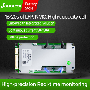 Jiabaida zp20s006 3.2V <span class=keywords><strong>LFP</strong></span> 3.7V nmc phần cứng <span class=keywords><strong>BMS</strong></span> <span class=keywords><strong>16S</strong></span> 17S 20S 48V 60V 72V 60A 80A 100A 120A 150A - Product Image 2