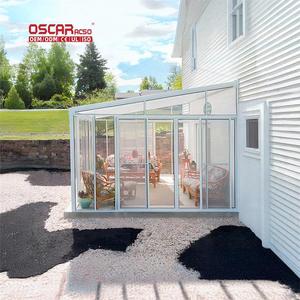 Villa extérieure moderne en aluminium <span class=keywords><strong>à</strong></span> toit polygone quatre saisons avec verre feuilleté pour une utilisation toute l'année dans des espaces similaires <span class=keywords><strong>à</strong></span> un <span class=keywords><strong>solarium</strong></span> - véranda - Product Image 1
